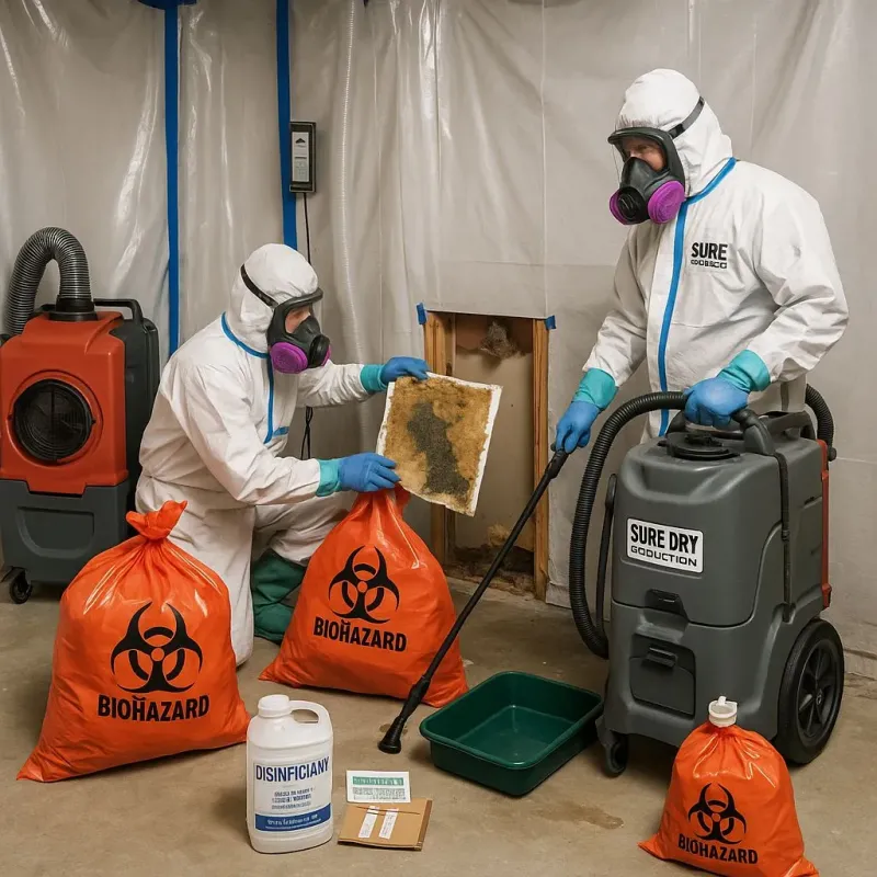 Contaminated Water Handling Protocols process in New Castle, VA