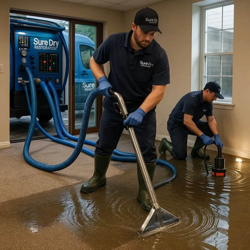 Water Extraction and Removal process in New Castle, VA